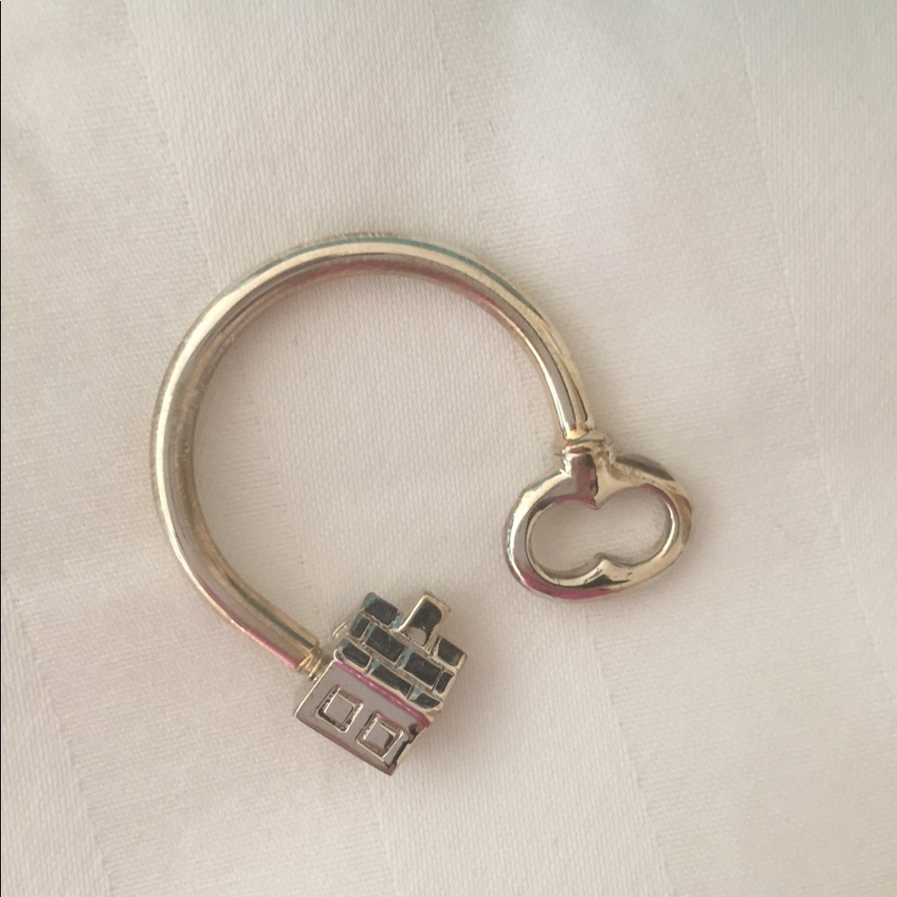 Tiffany  sterling silver key ring